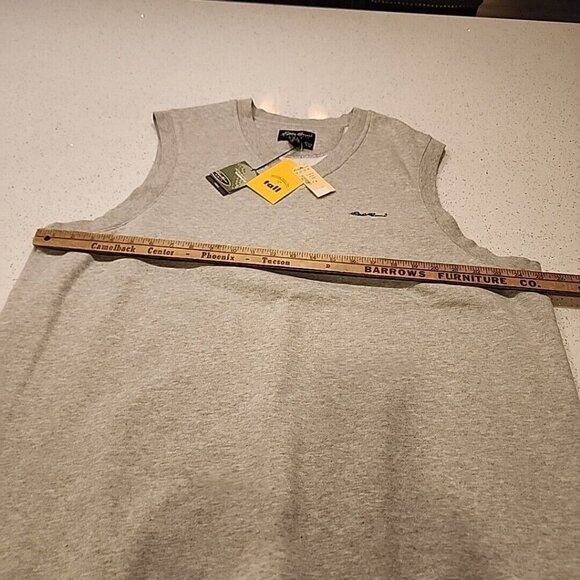 Eddie Bauer Men's Golf Pullover Vest Jacket Sleeveless Size XL NWT Gray - Picture 5 of 6